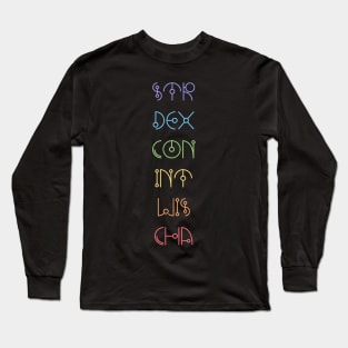 Character Abilities - Dungeons and Dragons Rainbow Long Sleeve T-Shirt